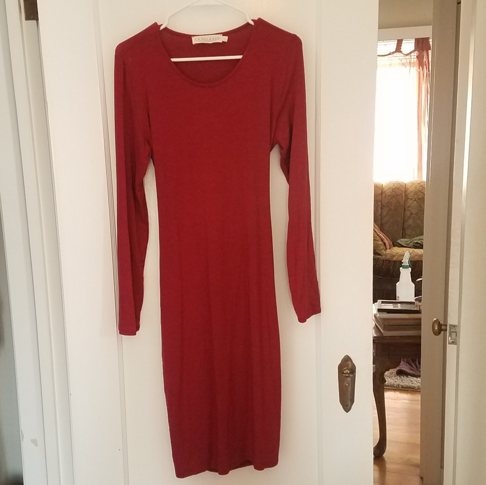 Long sleeve LA Relaxed dress